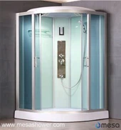 스테인리스 구조 L-500-CH-BXG를 가진 더 낮은 쟁반 증기 샤워 오두막