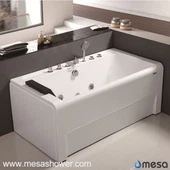 사각형 코너 럭셔리 아크릴 유리 섬유 월풀 마사지 대형 온수 욕조 저렴한 가격 욕실 욕조 판매